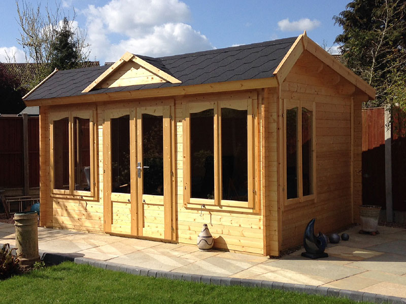 Valkea 44mm Brookhaven Log Cabin Award Leisure Birmingham